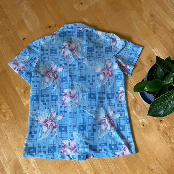 Vintage 80s Graff California Wear polyester blouse - Picture 10 of 10